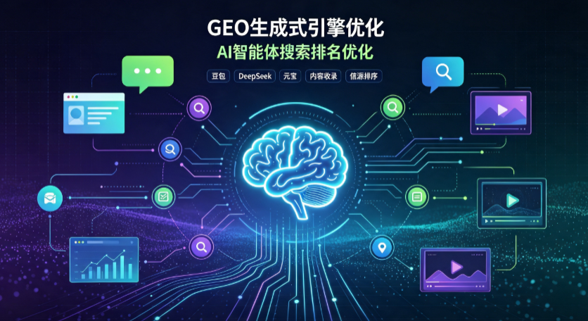下陆区GEO 浪潮来袭：生成式引擎优化崛起，创作者争抢豆包、DeepSeek、元宝智能体流量入口